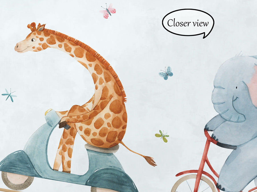The circus show kids play room, Amazing kids room wallpaper