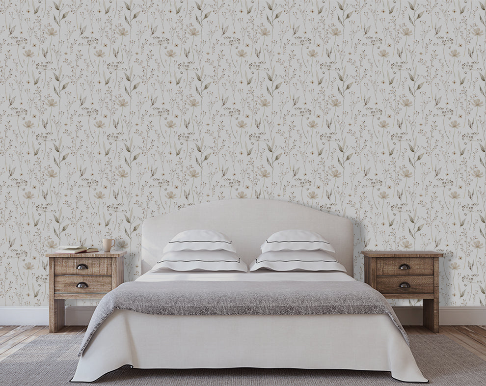 Dainty Branches Floral Wallpaper Roll
