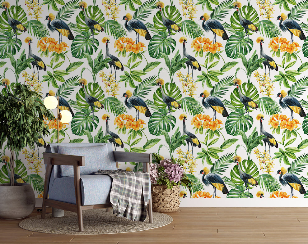 The Tropical Jungle Wallpaper Vintage Wallpaper