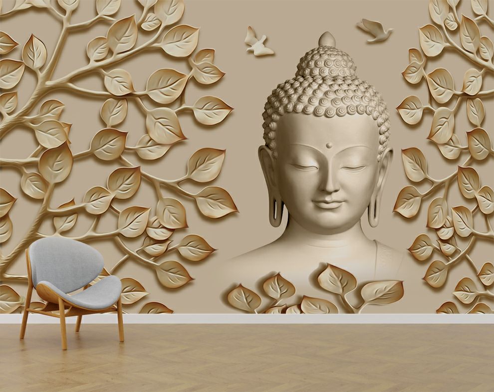 Mahatma Gautam buddha, Buddha, Buddha Wallpaper For LIving Room