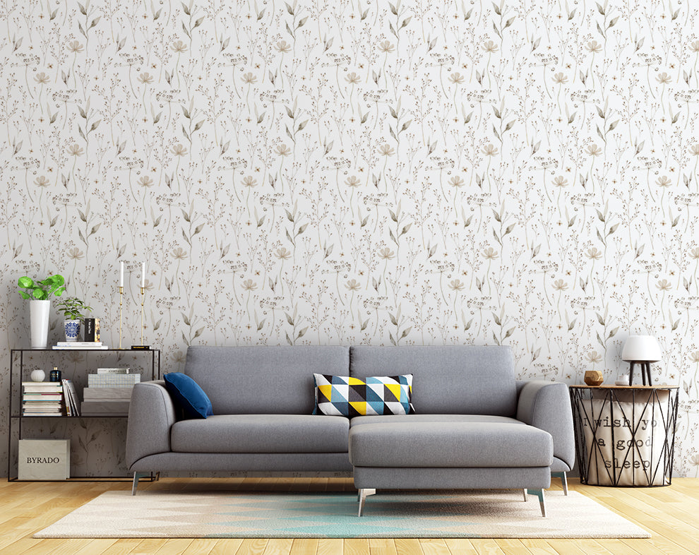 Dainty Branches Floral Wallpaper Roll