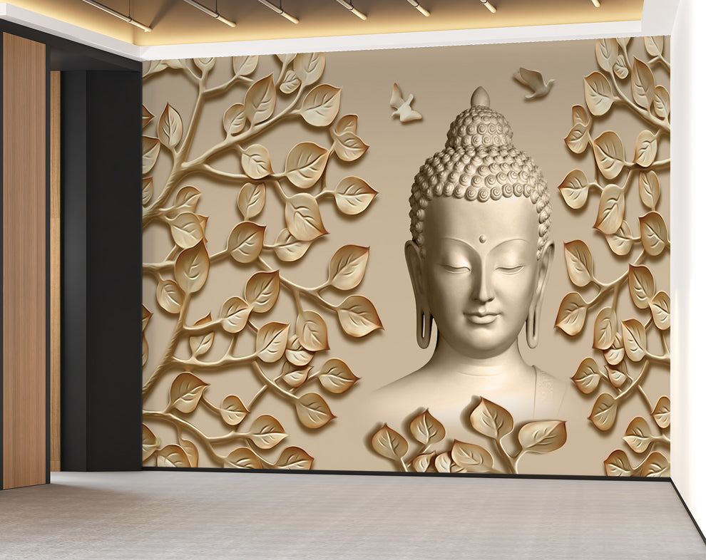 Mahatma Gautam buddha, Buddha, Buddha Wallpaper For LIving Room