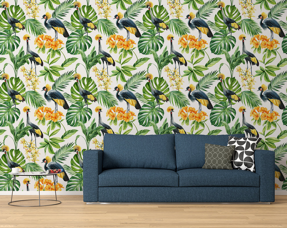 The Tropical Jungle Wallpaper Vintage Wallpaper