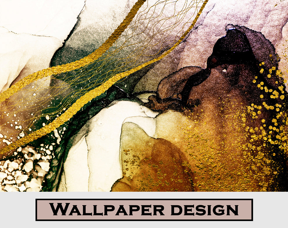 Abstract Marble Texture Wallpaper | Office And Living Room Wall
