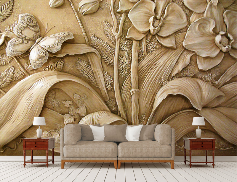 Orchid Flower 3d Wallpaper