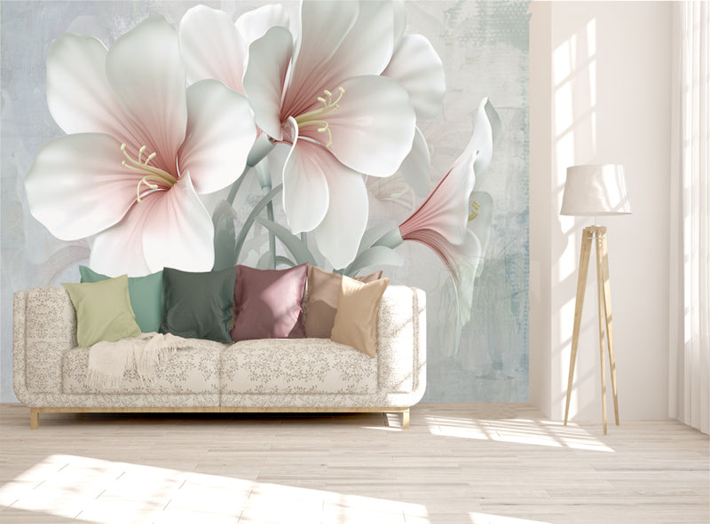 Custom 3D Stereo Relief Flower