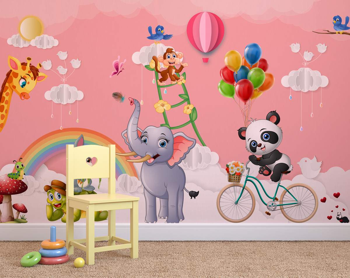Child Room Playroom Nursery Bedroom Wallpaper