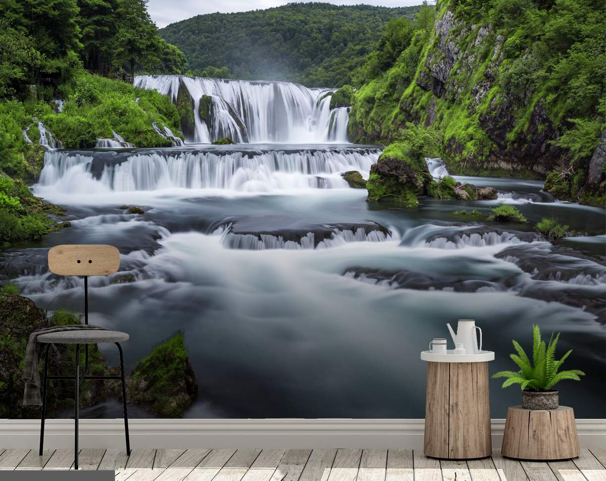 Marvelous Waterfall 3D Wallpaper