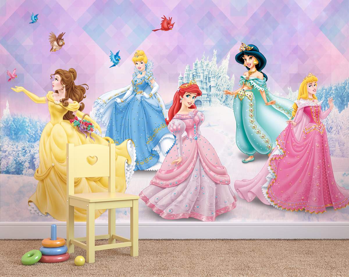 Cute Barbie Girl Room Wallpaper