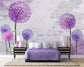 Pink and purple lavender flowers wallpaper