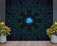 Om symbol mandala art wallpaper - view 2