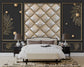 3D European style living room wallpaper