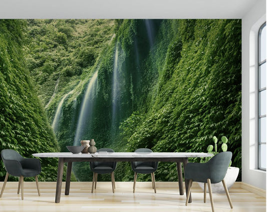 Living Room - Dense Rain Forest Wallpaper