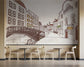 3D sketch city art mural - view 2
