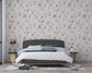 Soft Pink Blossom Floral Wallpaper
