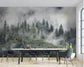 Rain forest mountain wallpaper for bedroom - view 2