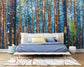 Winter snowfall forest 3D wallpaper - view 4