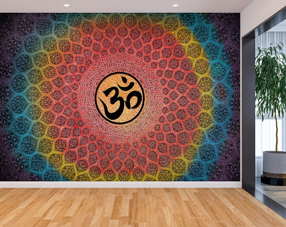 Spiritual OM Symbol Customize Wallpaper
