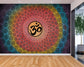 Spiritual Om symbol wallpaper - view 2
