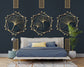 3D Creative Circular Art Ginkgo Leaf Wallpaper