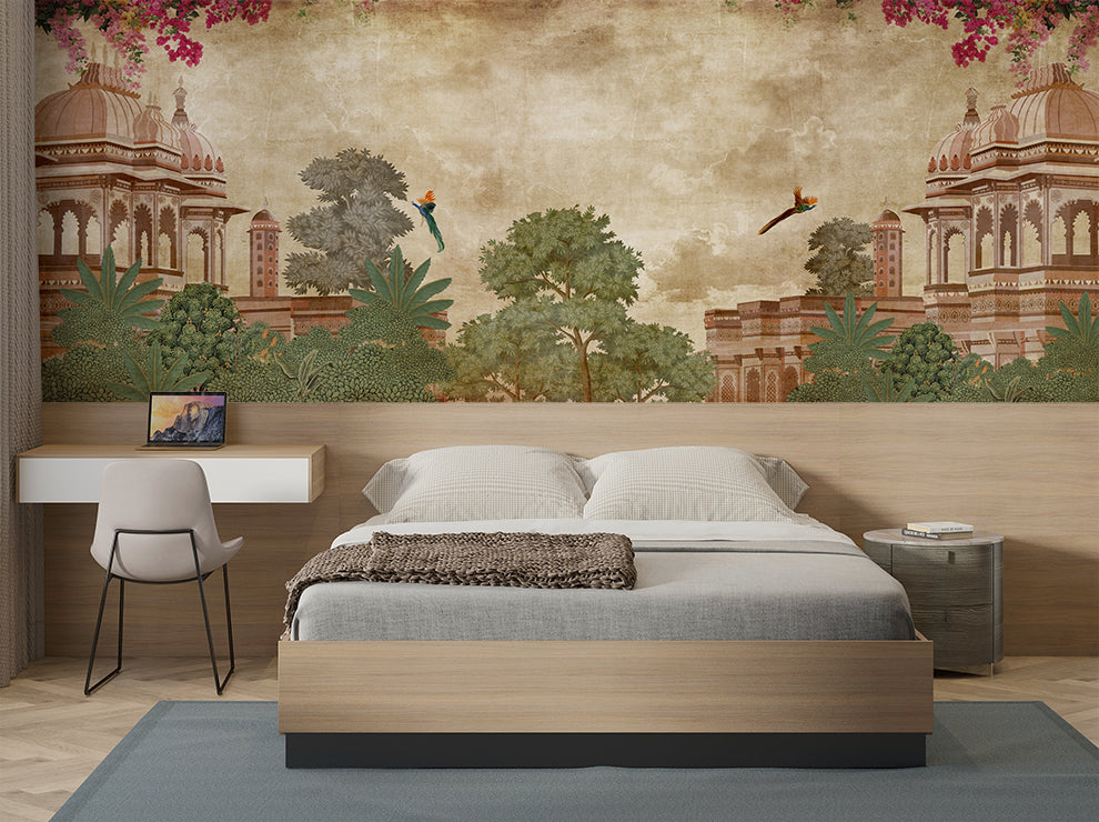Royal Enclave Rich Indian Wallpaper