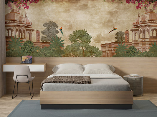 Royal Enclave Rich Indian Wallpaper