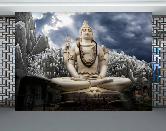 Goddess Shiva 3D Mural Wallpaper For Wall