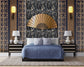 Creative modern 3D bedroom wallpaper