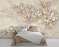 Diamond Flowers And Swan Jewelry Wallpaper