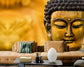 Golden Buddha 3D Wallpaper