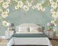 Orchid flower border wallpaper