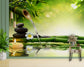Hallway - Bamboo Water Fountain 3D Wallpaper