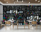 3D alphabets pattern wallpaper