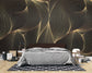 Bedroom - Gold Screen Art 3D Classic Wall Covering Wallpaper