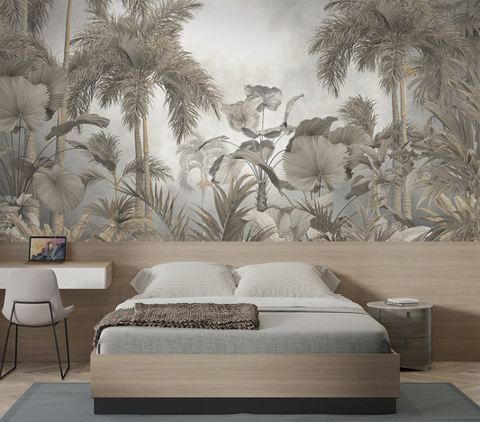 Tropical Palm Forest Wallpaper