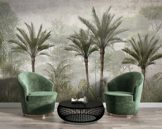 Tropical Trees And Forest Wallpaper