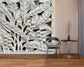 Stone art banana tree 3D wallpaper - view 3