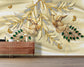 Golden Peacock Jewelry Wallpaper