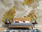 3D tropical plant leaves wallpaper - view 2
