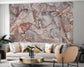 Beige pink marble wallpaper - view 3