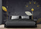 Luxury Golden Liner Lotus Wallpaper