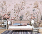 Flamingo chinoiserie tropical wallpaper - view 4