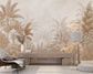 Tropical jungle leaf wallpaper - view 2