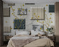 3D square art living room wallpaper - view 4
