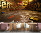 Graffiti 3D wall mural - view 2