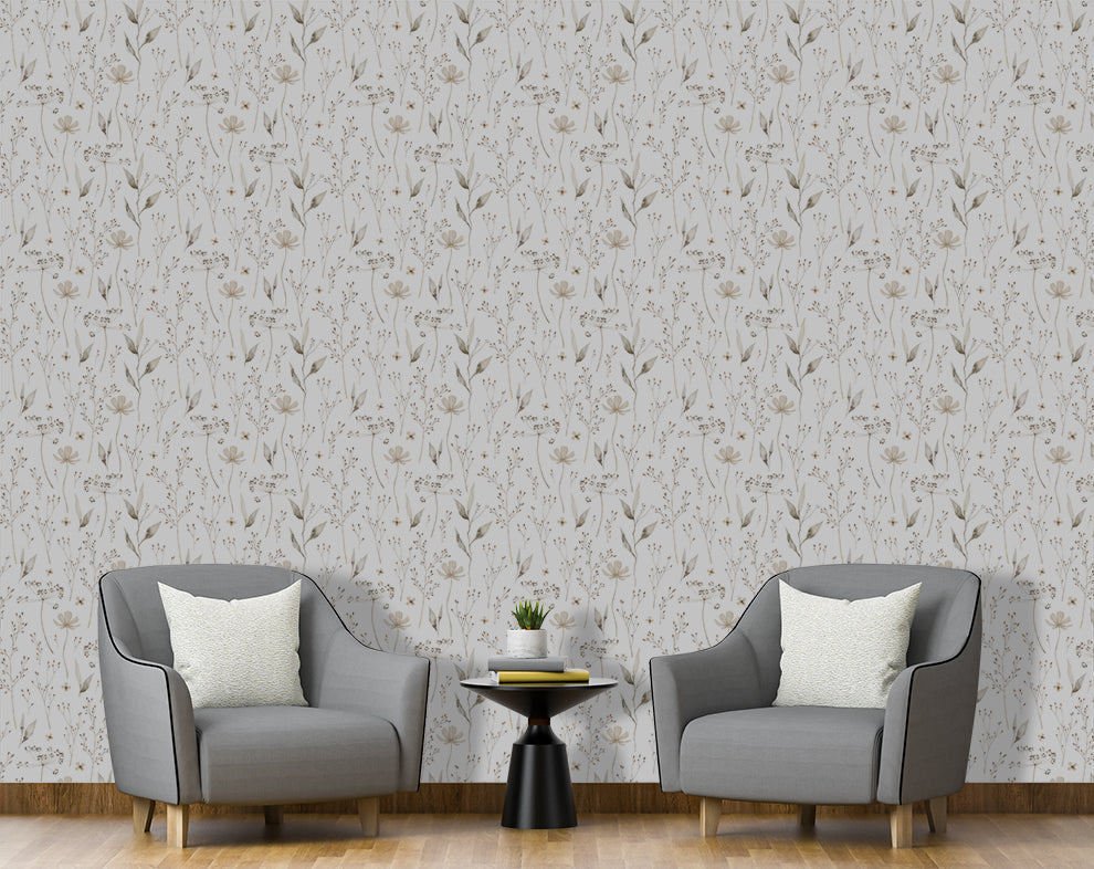 Dainty Branches Floral Wallpaper Roll