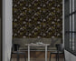 Dark leaves vintage wallpaper - view 3