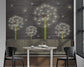 Dandelion flowers floral wallpaper - view 4
