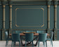 Classic blue bedroom wallpaper - view 3