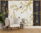 3D Chinese floral and bird wallpaper - view 3